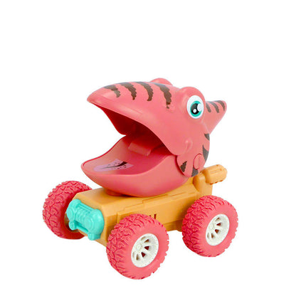 Kids' Push & Slide Animal Toy | Dinosaurs, Owl, Snail & More
