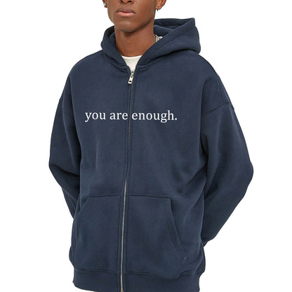Women's Plus Size Slim-Fit Hoodie | Drawstring Zip Sweatshirt