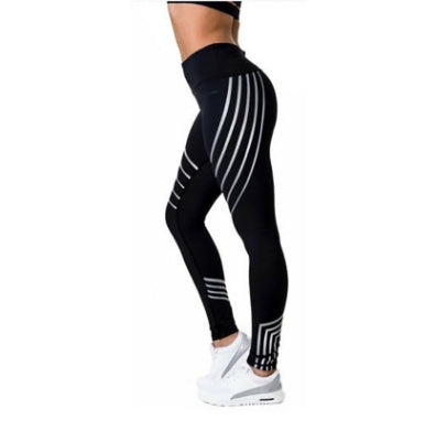 Women Workout Leggings Pants Women Leggings Women Fitness Night Glowing All Season Ladies Fitting High West Sport leggings