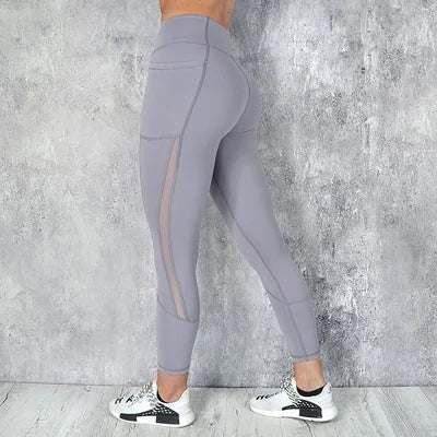 High West Tommy Control Pocket Yoga Fitness Solid Sport Yoga Pants