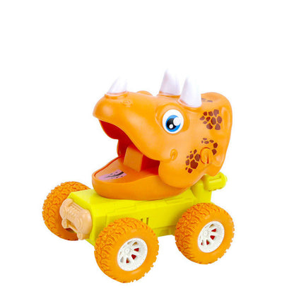 Kids' Push & Slide Animal Toy | Dinosaurs, Owl, Snail & More