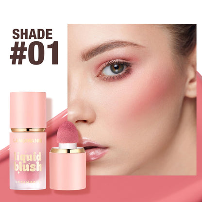 3 Pack Liquid Contour & Highlighter & Blush Makeup Set, Long Lasting Natural Weightless Buildable Contouring Bronzer Blusher Stick Beauty Wand Liquid Highlighter Makeup (Set A)