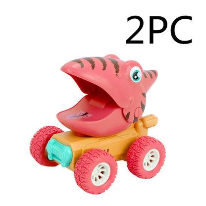 Kids' Push & Slide Animal Toy | Dinosaurs, Owl, Snail & More