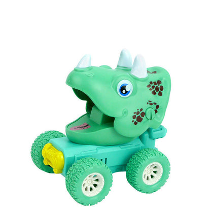 Kids' Push & Slide Animal Toy | Dinosaurs, Owl, Snail & More