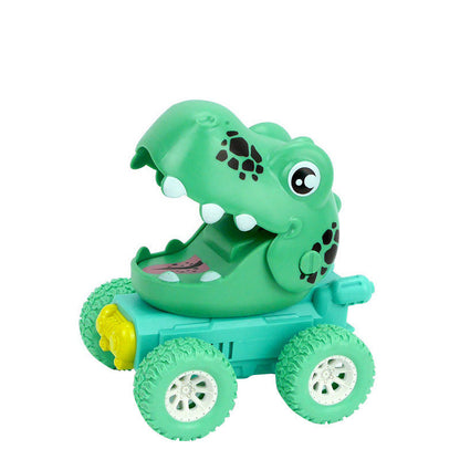 Kids' Push & Slide Animal Toy | Dinosaurs, Owl, Snail & More