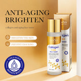 Collagen Skin Care Set, 6Pcs Face Care Sets for Women, Firming Skin, Smooth skin, Hydrating Skin Care Set Include Serum Face Cre