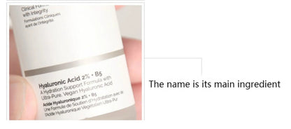 2% Hyaluronic Acid + B5 Serum Moisturizing Nourishing Dry Smooth Face Skin Care Firming Oil Control Multi-effect Facial Essence