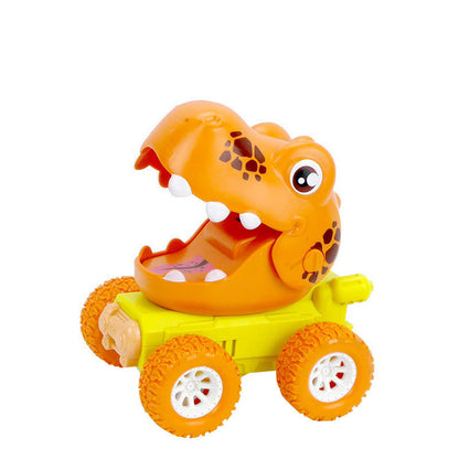 Kids' Push & Slide Animal Toy | Dinosaurs, Owl, Snail & More